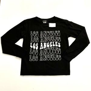 NWT Miss Popular Los Angeles Shirt